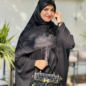 گیس بانو روسری ابریشم هرمس هفت رنگ