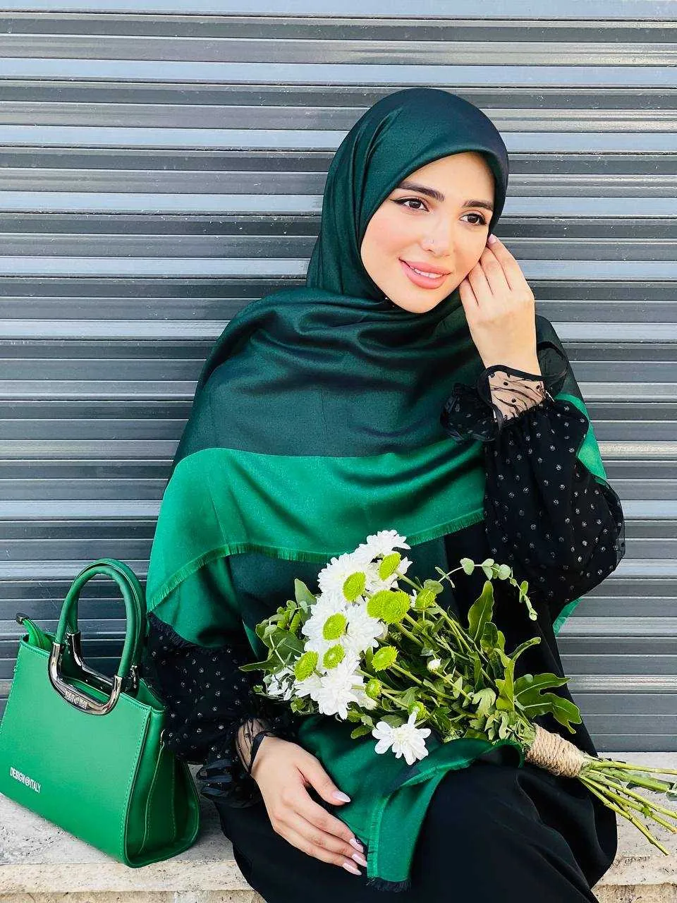 گیس بانو روسری بامبو ترک